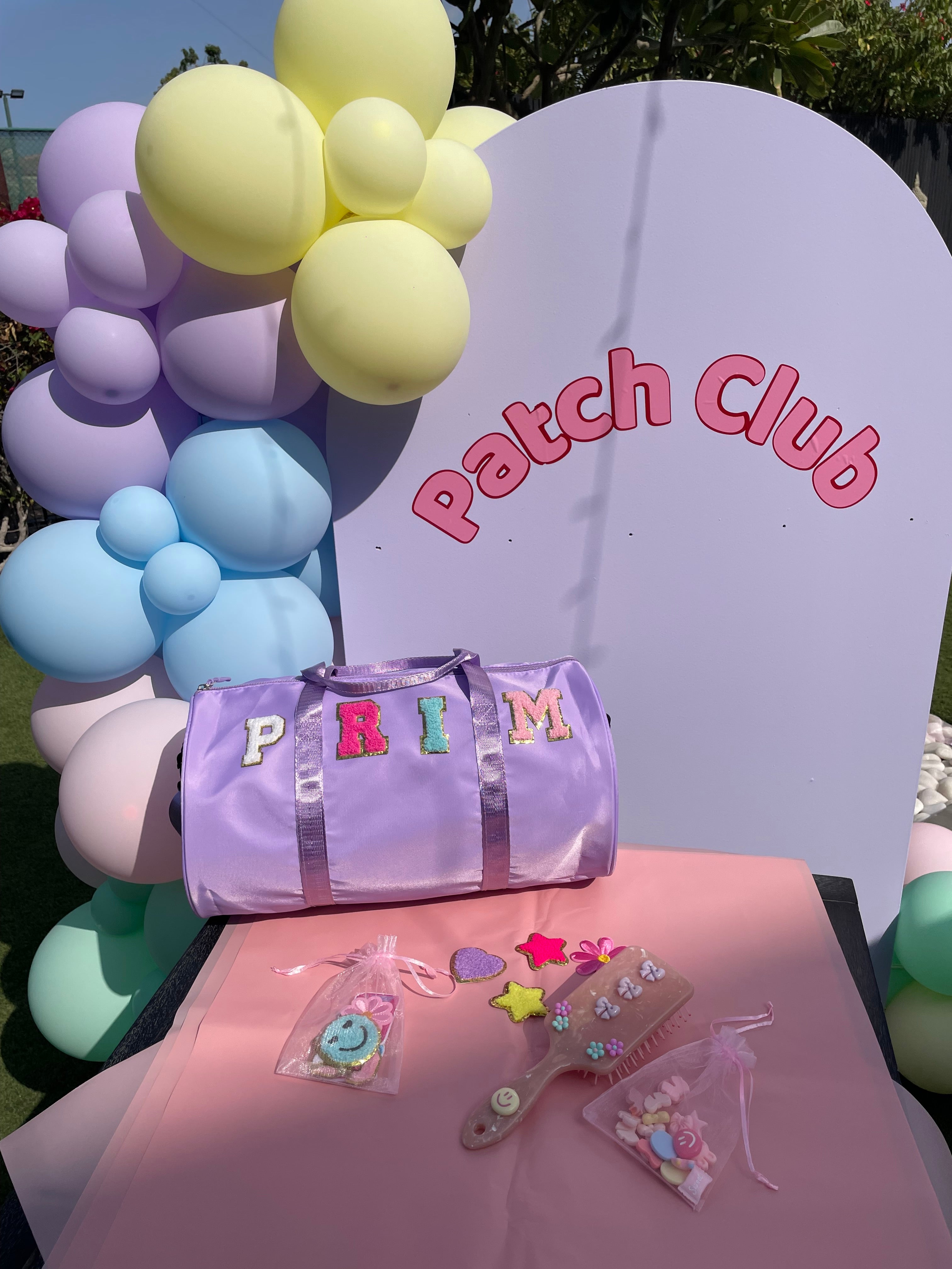 Weekender Bag DIY Patch Kit (with Hairbrush & Mirror)