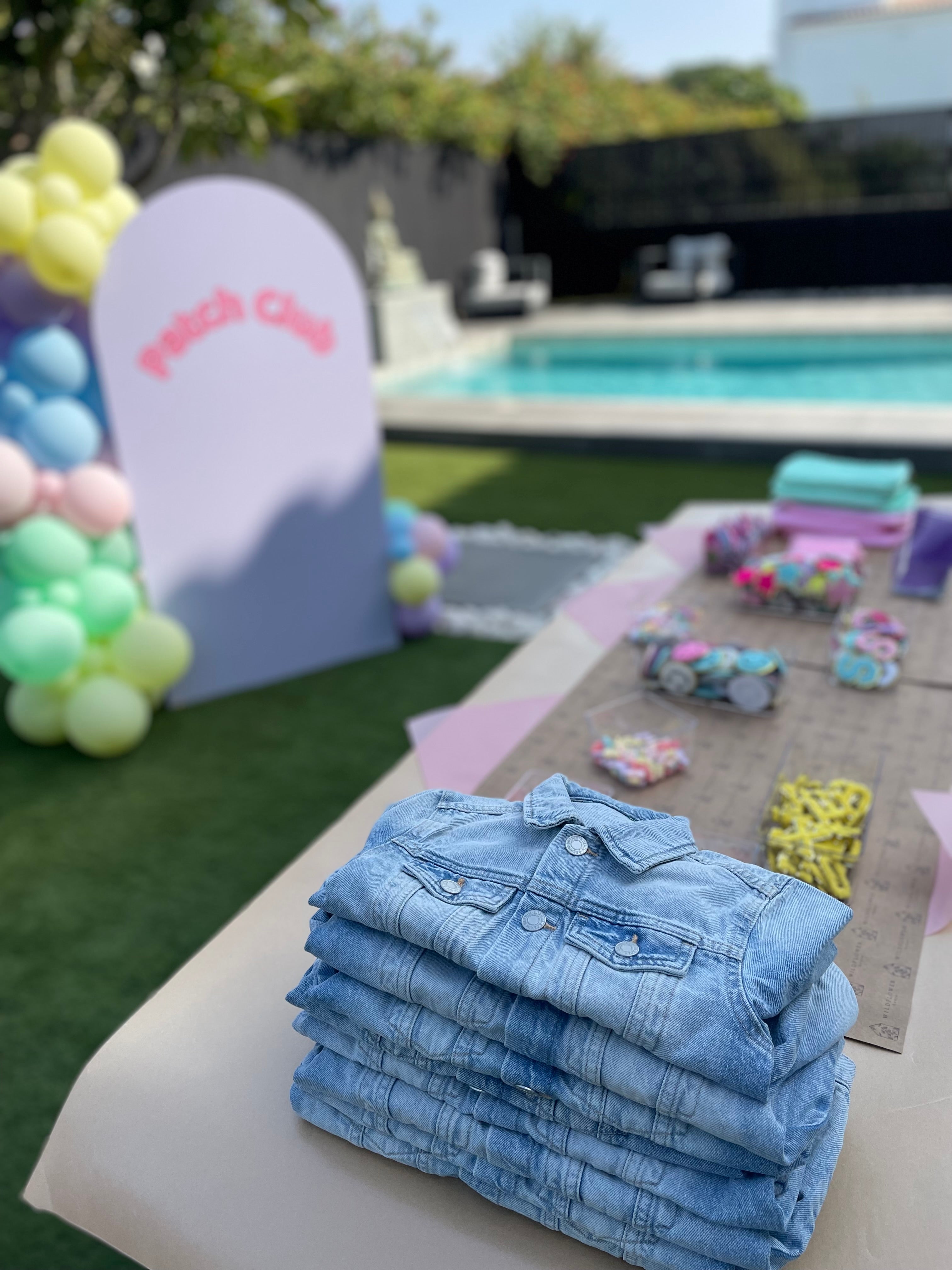 Denim Jacket DIY Patch Kit