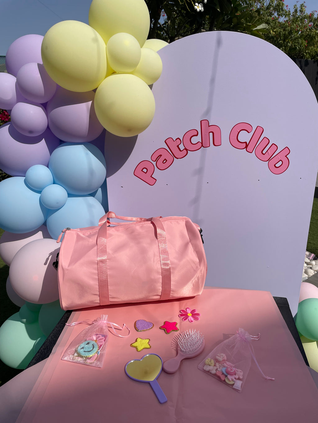 Weekender Bag DIY Patch Kit (with Hairbrush & Mirror)